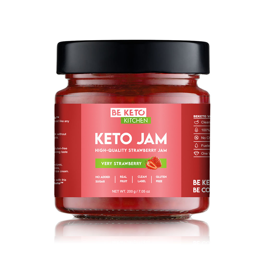 Keto Konfitüre - Sehr Erdbeere 200g