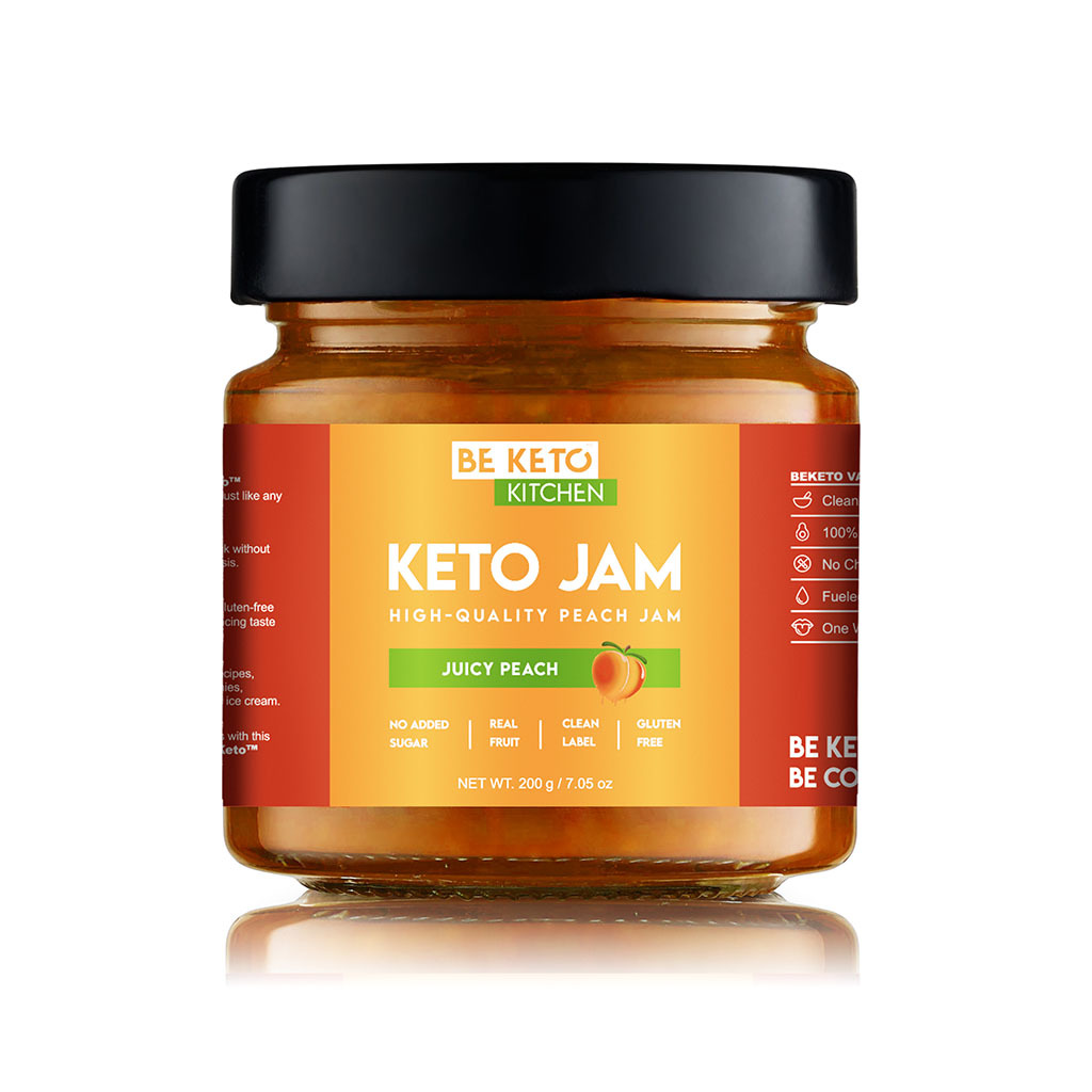 Keto Konfitüre – Saftiger Pfirsich 200g