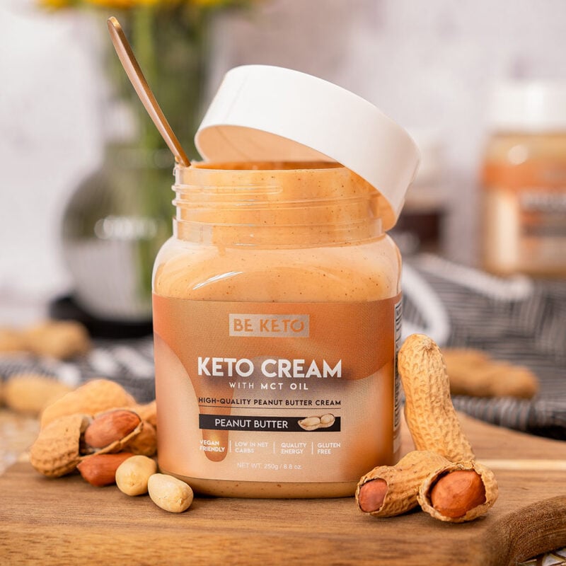 Keto Creme – Perfekt Erdnussbutter 250g Keto Creme – Perfekt Erdnussbutter 250g