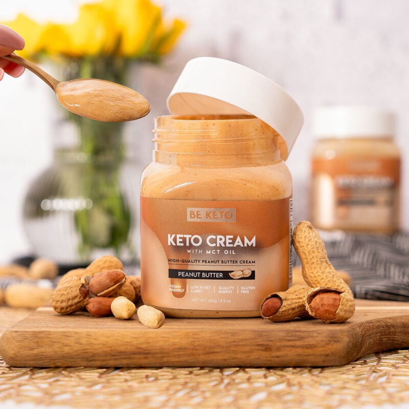 Keto Creme – Perfekt Erdnussbutter 250g Keto Creme – Perfekt Erdnussbutter 250g