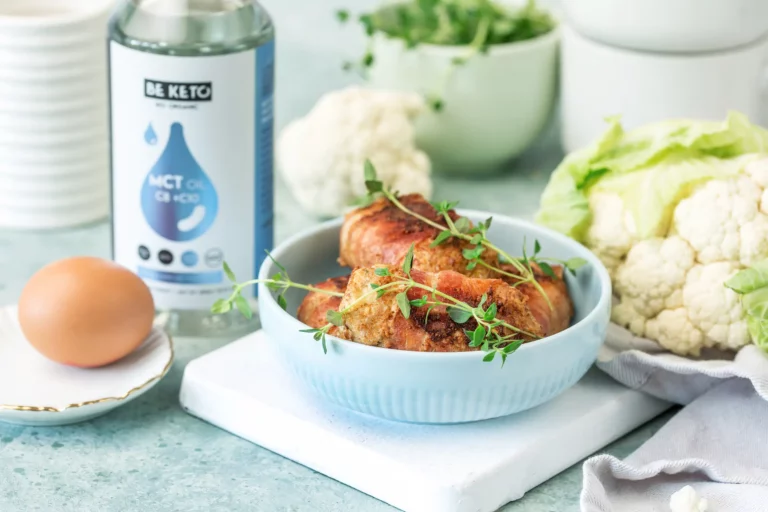 keto schnitzel mit speck