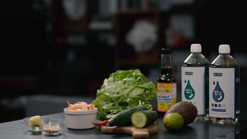 salat wraps mit garnelen zutaten