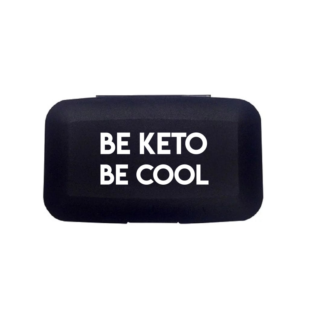 BeKeto Pill Box Schwarz