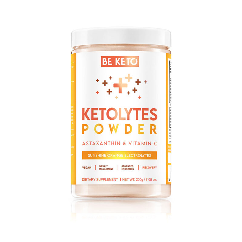 Keto Elektrolyte Pulver – Sonnenschein Orange 200g