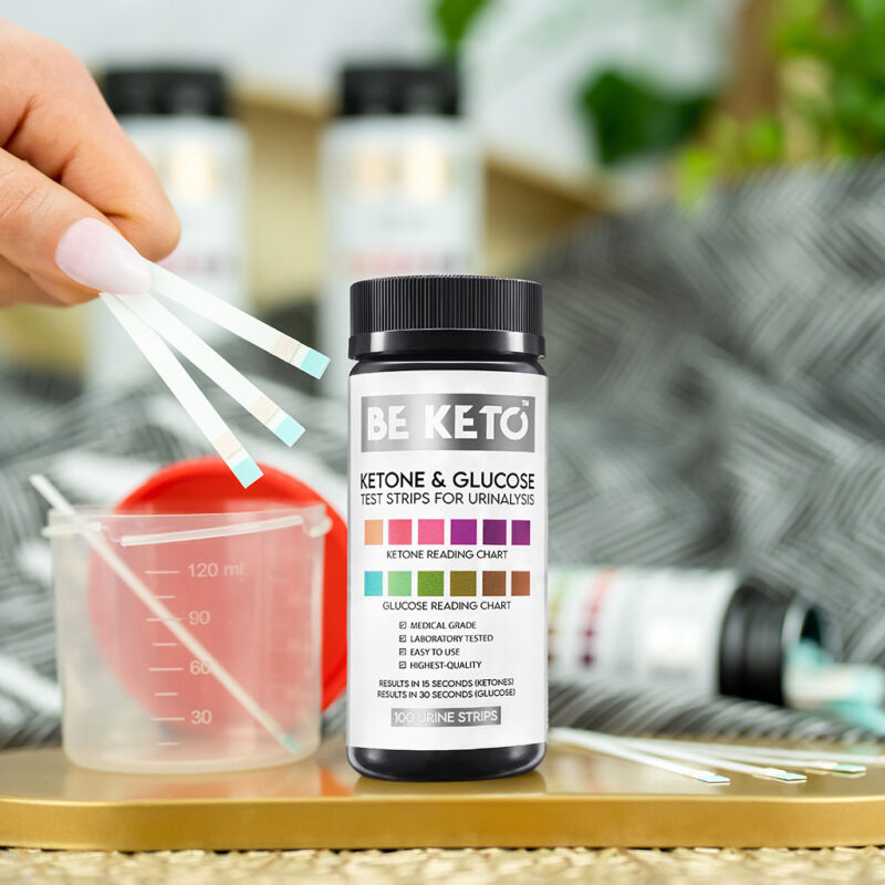 Glucose und Keton-Teststreifen 100 Stk.