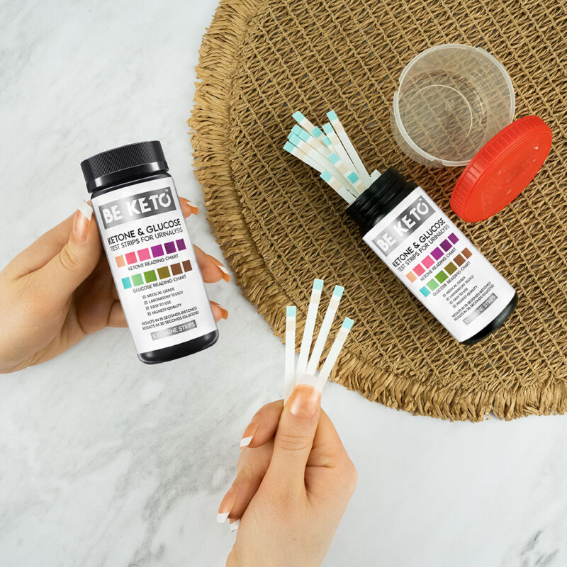 Glucose und Keton-Teststreifen 100 Stk.