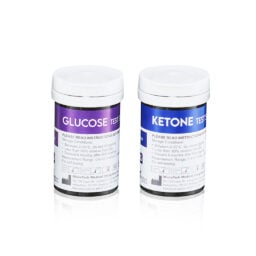 GluKeto Meter: Blutzucker & Keton Messgerät (Starter Kit)