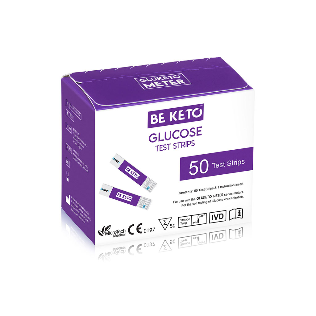 GluKeto Meter - Glukose-Streifentests 50 Stk.