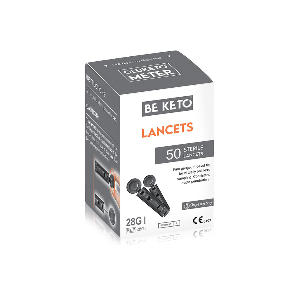 GluKeto Meter – Sterile Lanzetten 50 Stk.