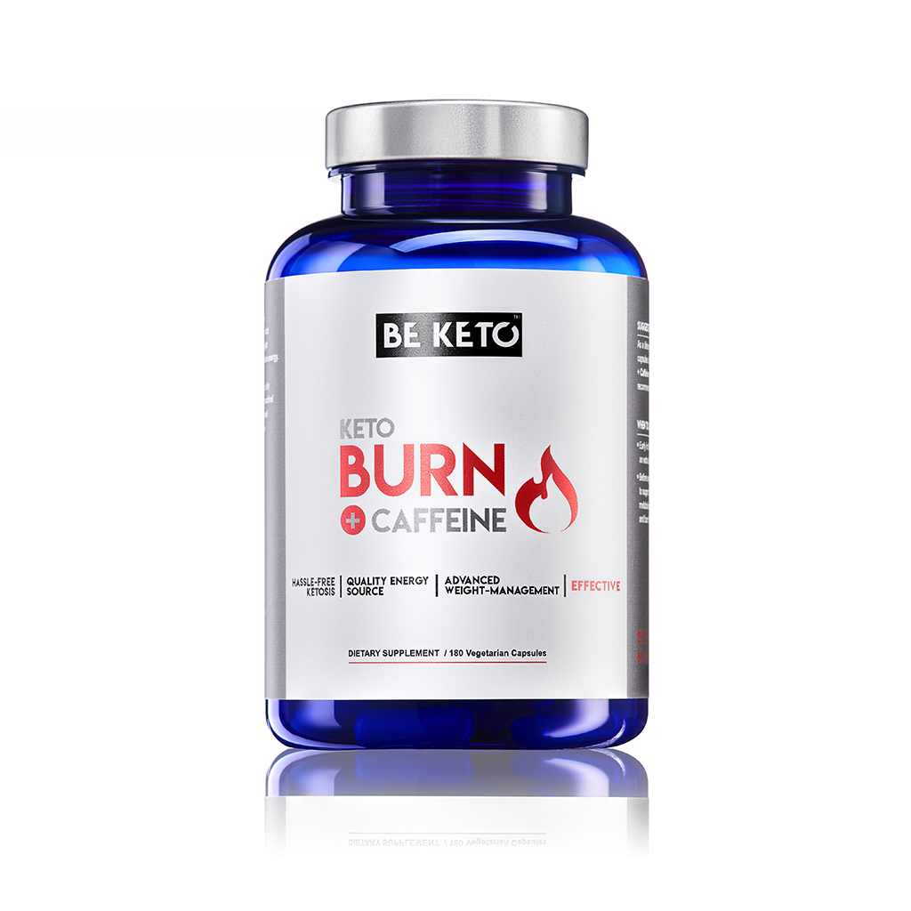 Keto Burn + Koffein - 180 Kapseln
