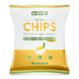 Keto-Chips - Schweizer Käse und Französische Zwiebeln 30g 7 keto chips schweizer kaese und franzoesische zwiebeln 30g 1