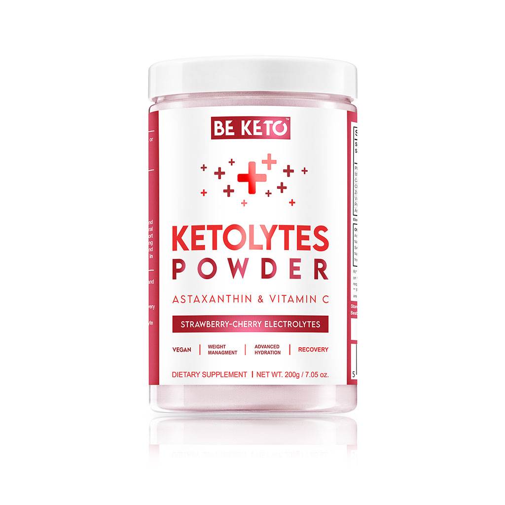 Keto-Elektrolyte-Pulver – Erdbeer-Kirsche 200g