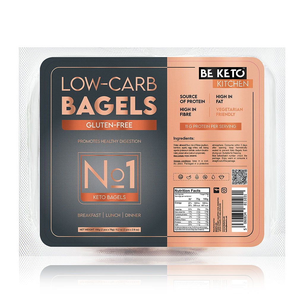 Keto Glutenfreies Bagels 150g