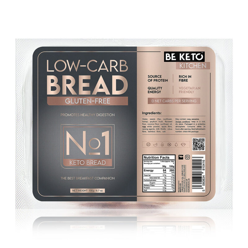 Keto Glutenfreies Brot 190g