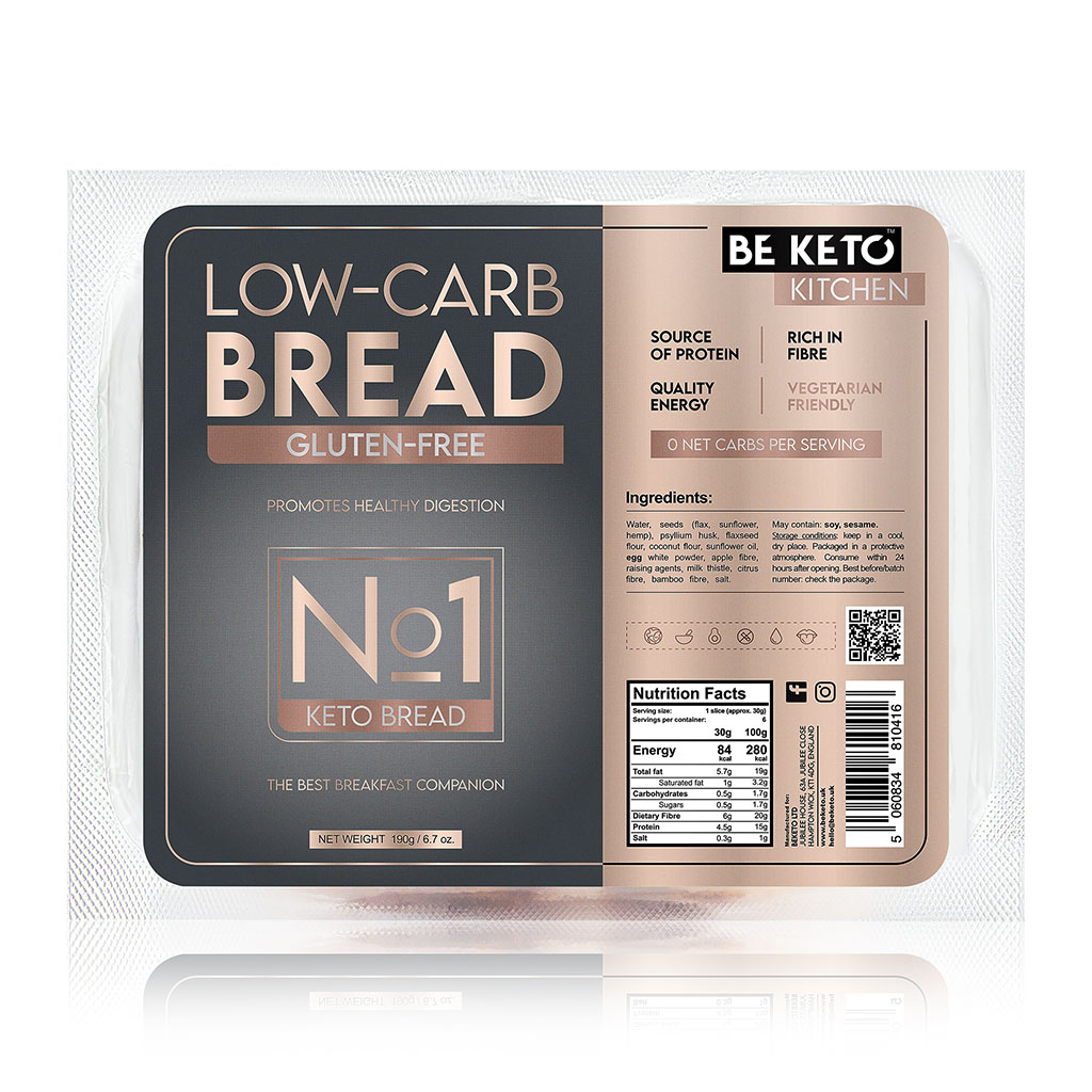 Keto Glutenfreies Brot 190g