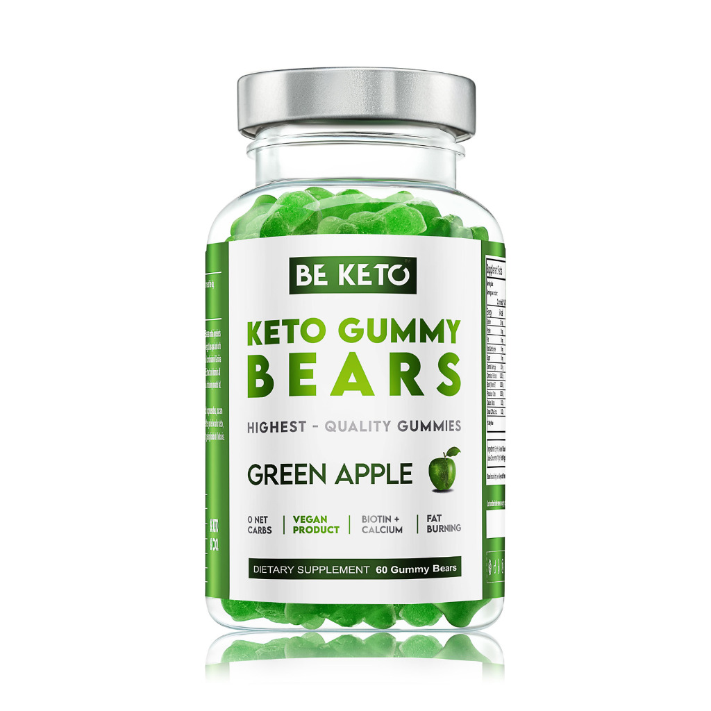 Keto Gummibärchen mit Biotin – Grüner Apfel