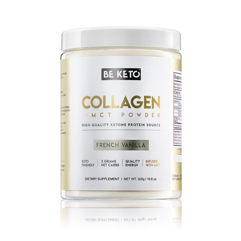 Keto-Kollagen + MCT-Öl - Französische Vanille 300g