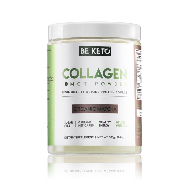 Keto-Kollagen + MCT-Öl - Organic Matcha 300g
