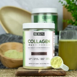 Keto-Kollagen + MCT-Öl - Organic Matcha 300g