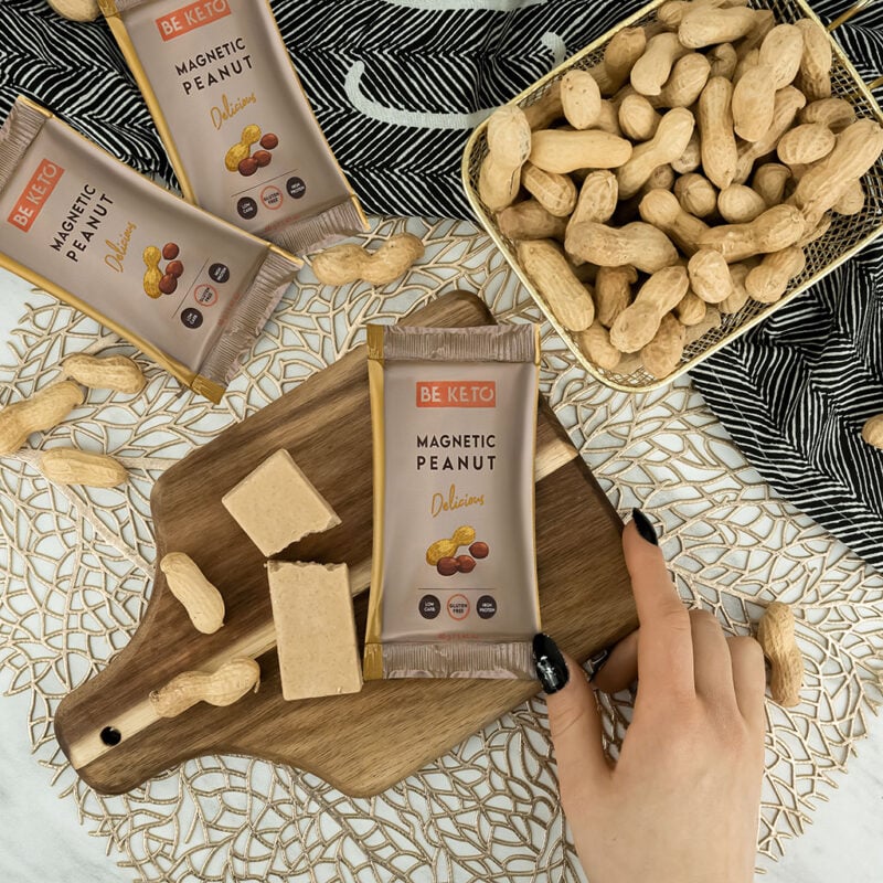 Keto Riegel - Magnetische Erdnüsse 40g