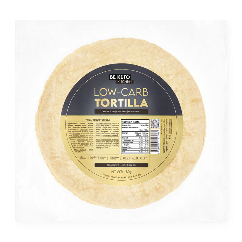 Keto Tortillas 4x40g Keto Tortillas 4x40g