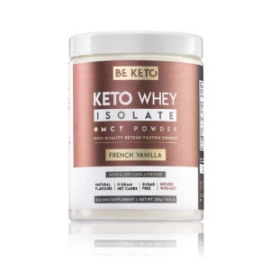 Keto Whey Isolat + MCT – Französisch Vanille 300g