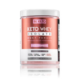 keto whey isolat mct frische erdbeere 300g 2