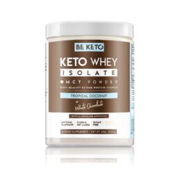 keto whey isolat mct kokosnuss weisse schokolade 300g