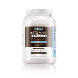 keto whey isolat mct kokosnuss weisse schokolade 800g