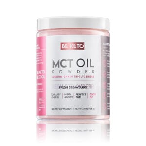 MCT-Öl-Pulver – Frische Erdbeere 300g