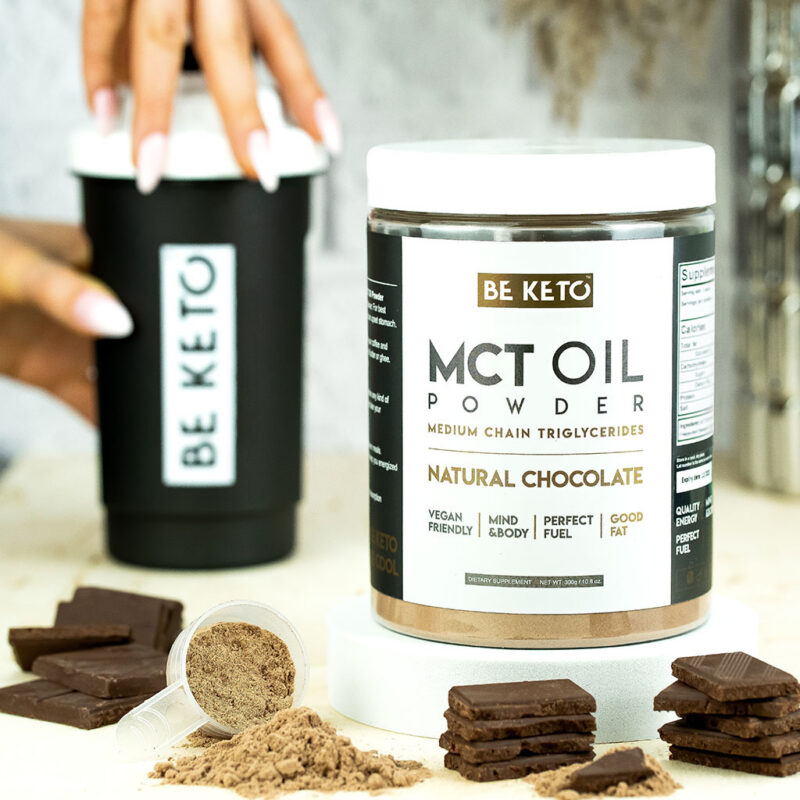 MCT-Öl-Pulver - Natürliche Schokolade 300g MCT-Öl-Pulver - Natürliche Schokolade 300g