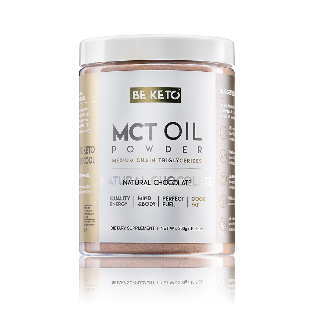 MCT-Öl-Pulver - Natürliche Schokolade 300g