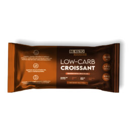 low carb croissant mit schokoladenfuellung
