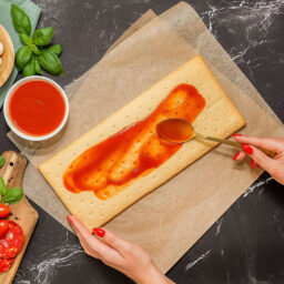 Italienischer Keto Pizzaboden 180g