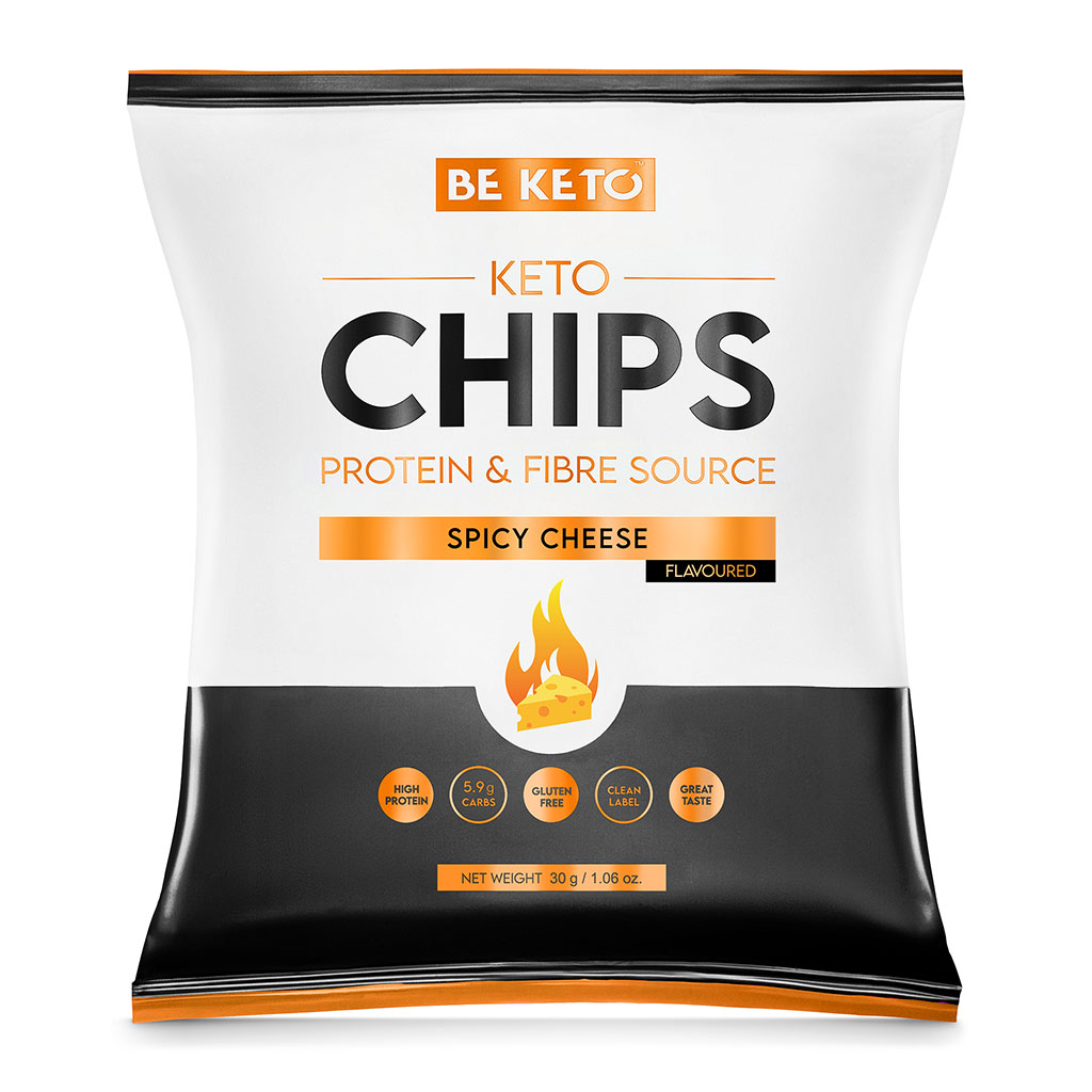 Keto-Chips – Pikant Käse 30g