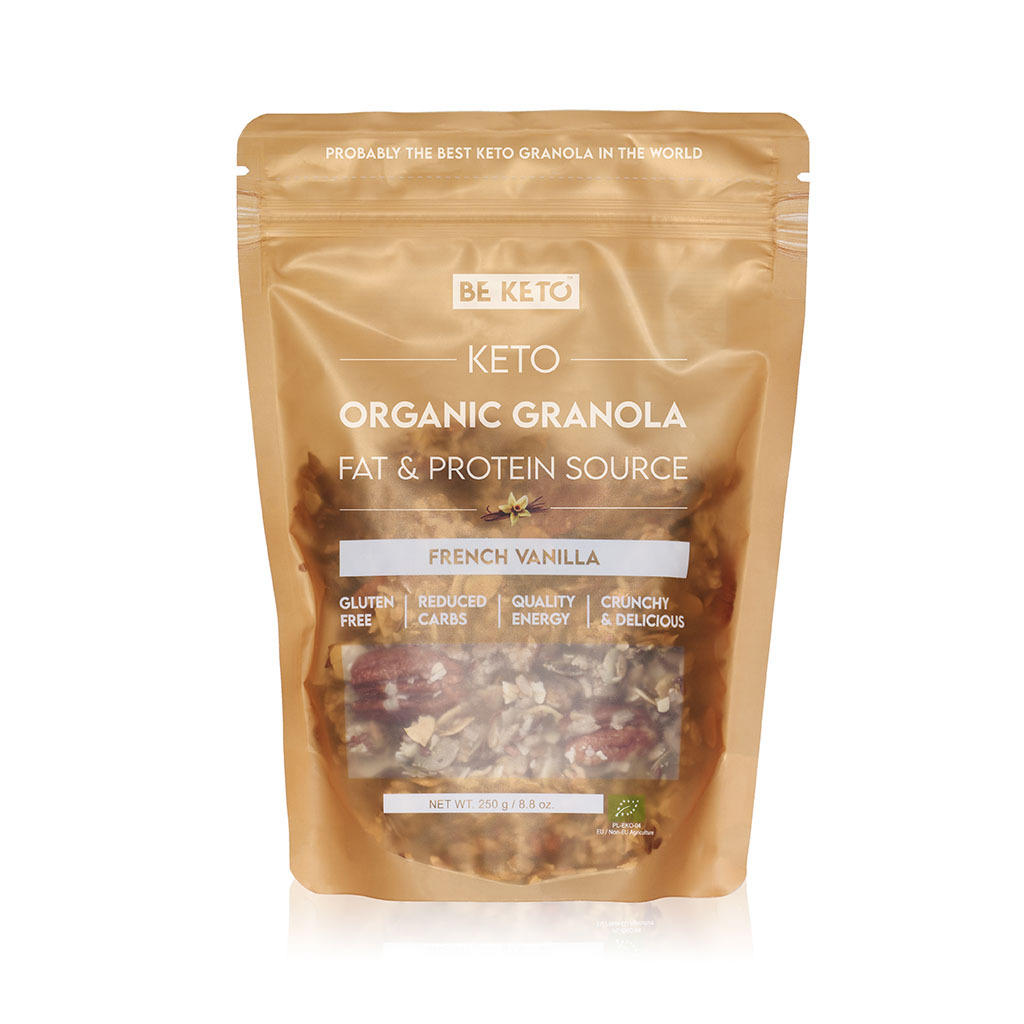 Keto BIO Granola - Französische Vanille 250g
