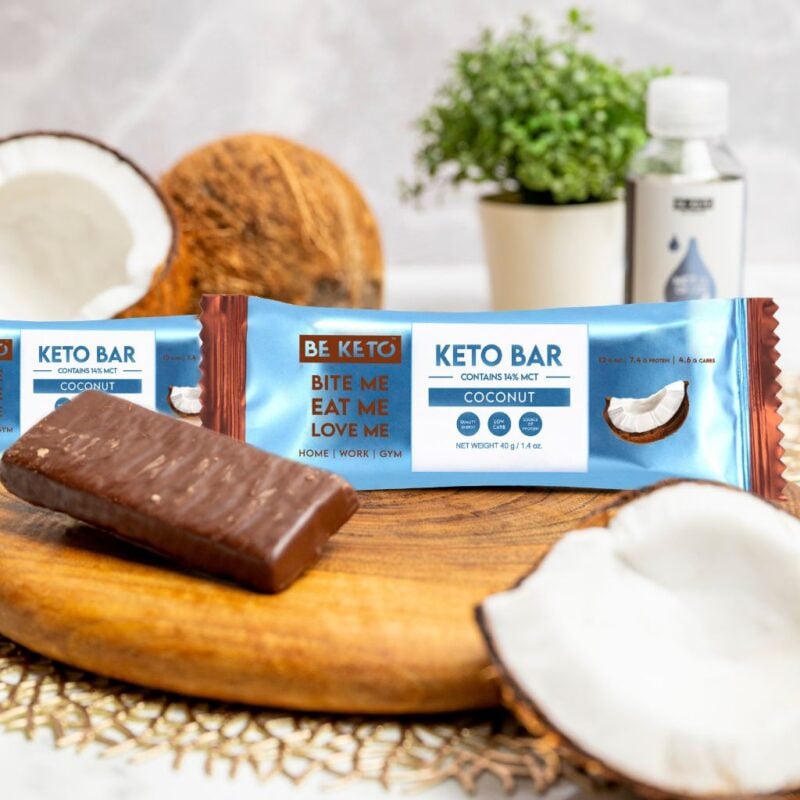 Keto Riegel - Kokosnuss in Schokolade 40g