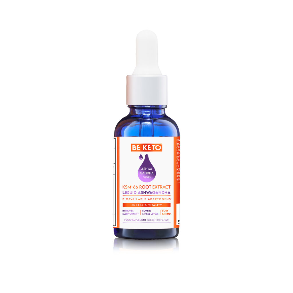 Ashwagandha KSM-66 in Tropfen – 30 ml