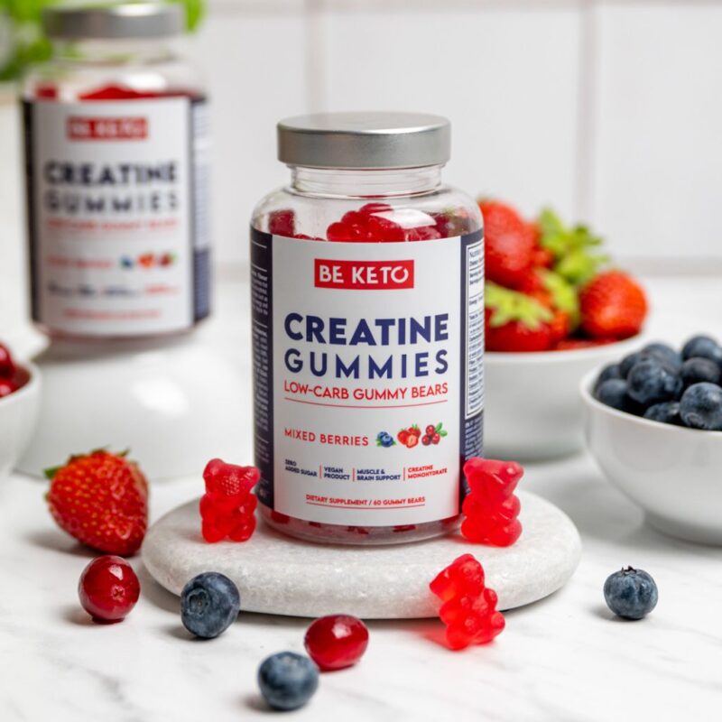 Keto Gummibärchen mit Kreatin – Waldfrüchte