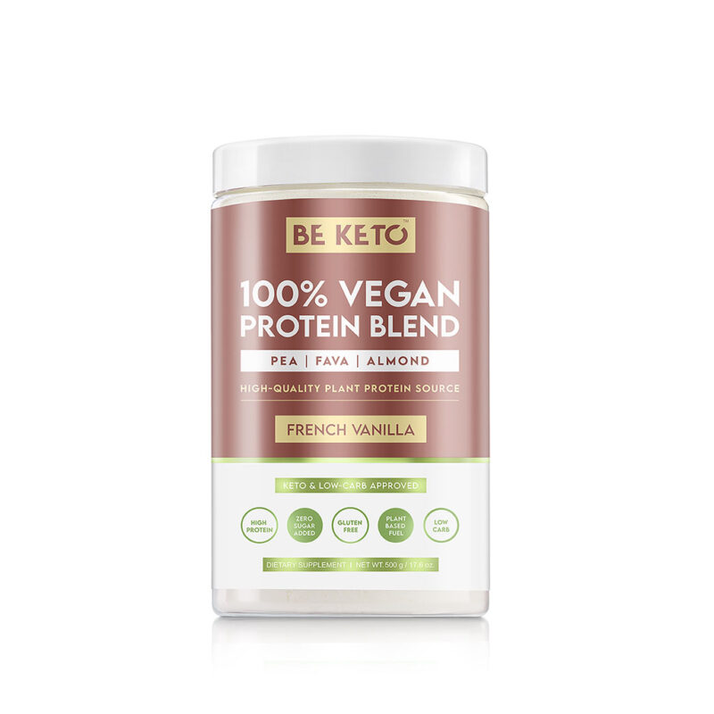 Veganes Protein – Französische Vanille 500g Veganes Protein – Französische Vanille 500g