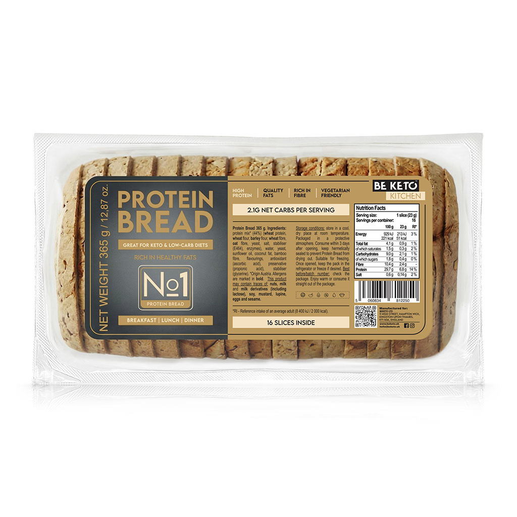 Keto Toast Proteinbrot 365g