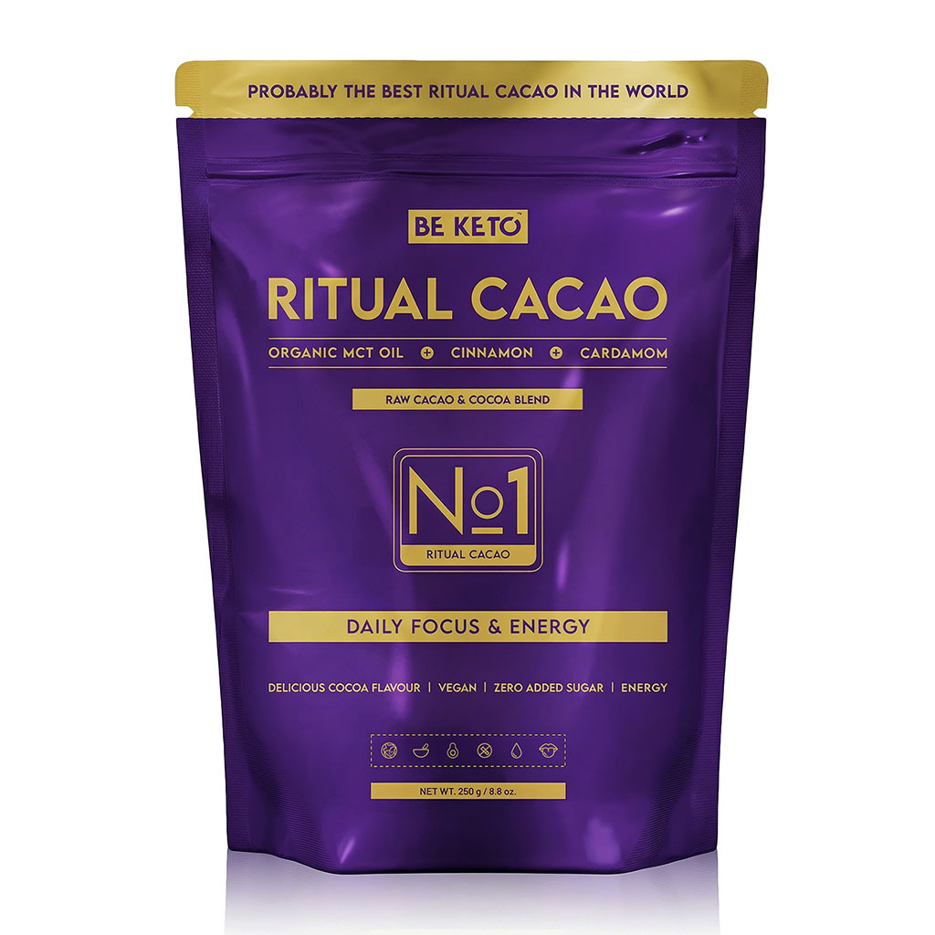 Zeremonieller Kakao – Ritual (MCT-Öl & Akazienfaser) – Zimt & Kardamom 250g