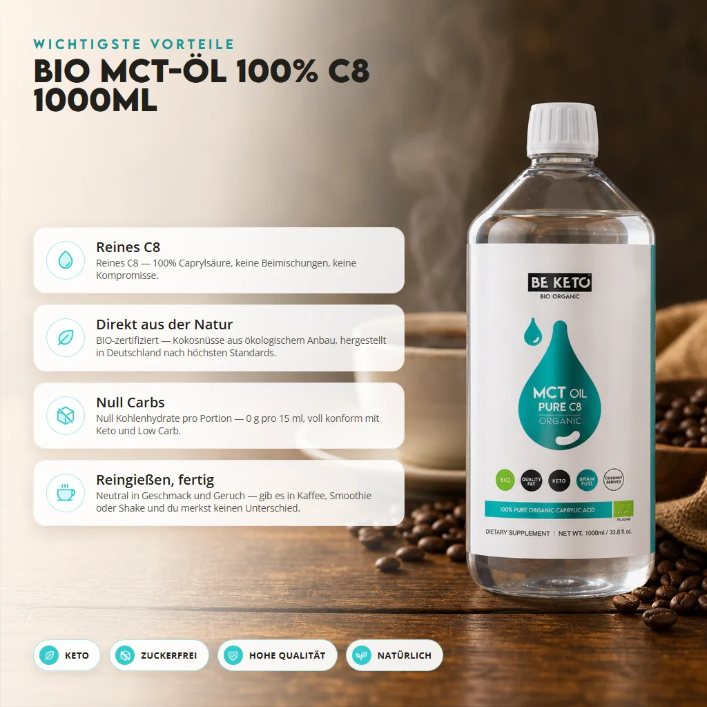 BIO MCT-Öl C8 1000ML