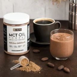 MCT-Öl-Pulver – Natürliche Schokolade 300g – Lifestyle 1 MCT-Öl-Pulver – Natürliche Schokolade 300g