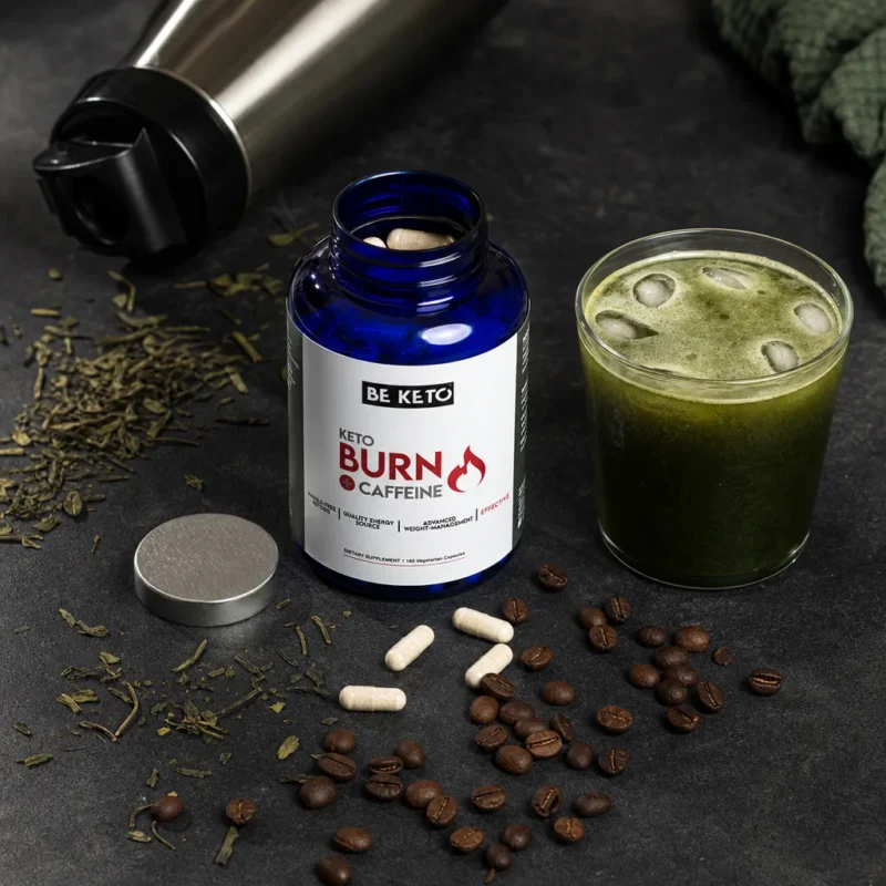 Keto Burn + Koffein – 180 Kapseln