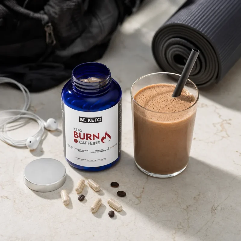 Keto Burn + Koffein – 180 Kapseln