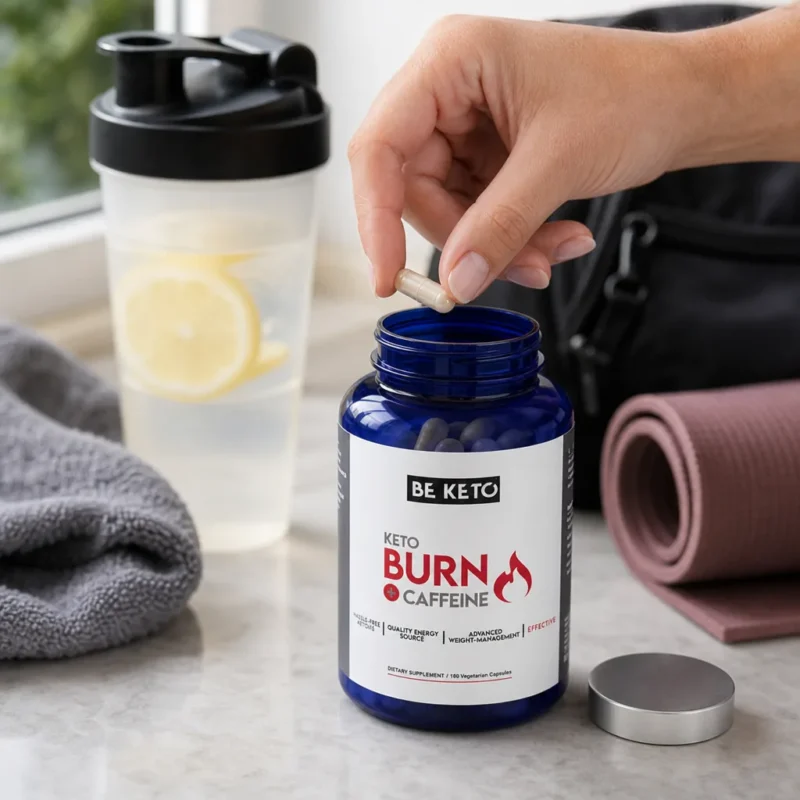 Keto Burn + Koffein – 180 Kapseln