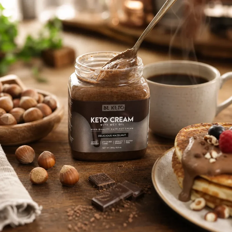 Keto Creme – Köstliche Haselnuss 250g