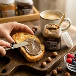 Keto Creme – Köstliche Haselnuss 250g