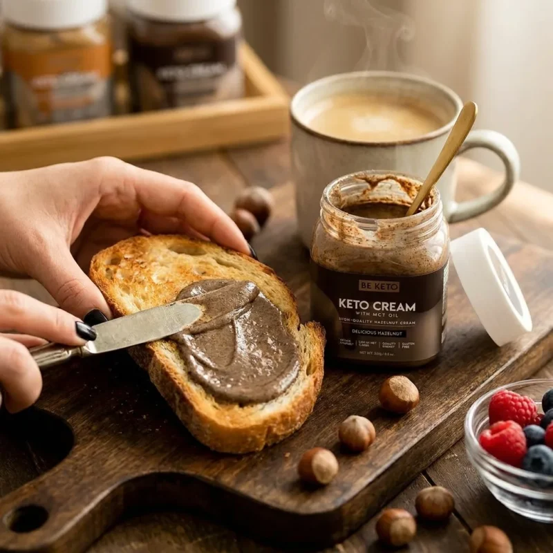 Keto Creme – Köstliche Haselnuss 250g